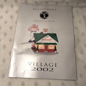 Department 56 Village 2002 Catalog